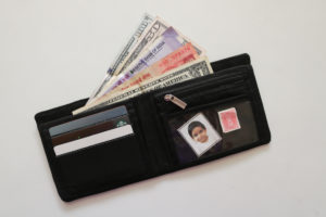 Black Men's Wallet Purse