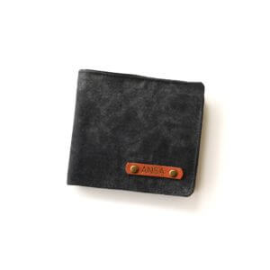 Men's Wallet Purse Toned Black