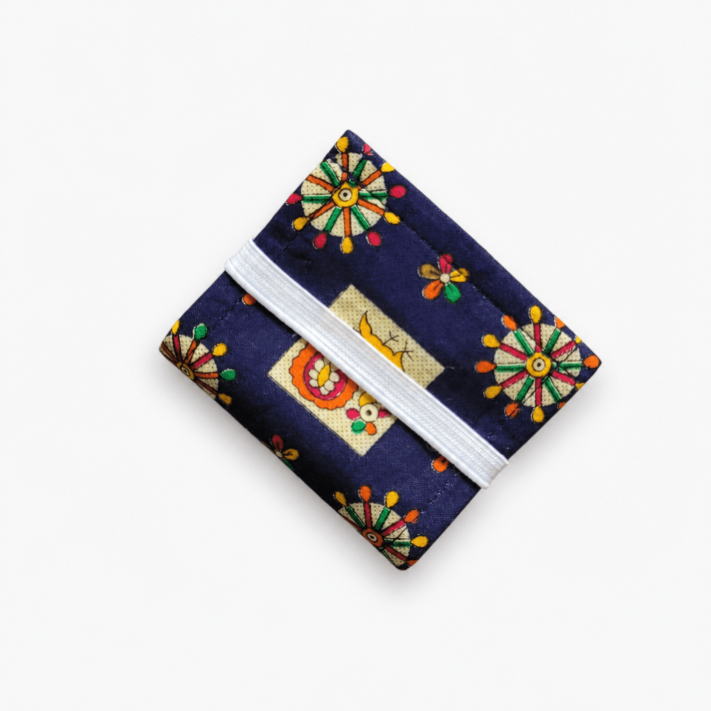 Foldable Jewelry Organizer with Four Clear Pockets