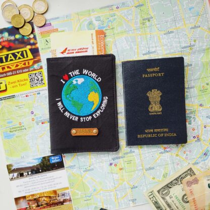 Planet earth Passport Cover