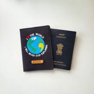 Planet earth Passport Cover