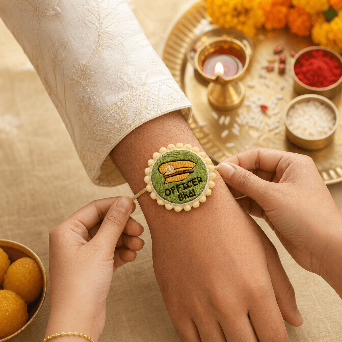 Rakhi for your brave Police officer Brother - Image 3