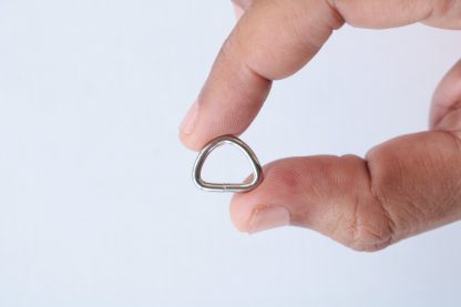 Silver Metal 10mm D-Ring