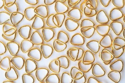 Golden Metal D-Ring