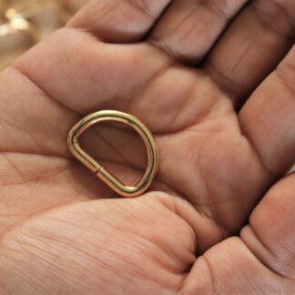 Golden Metal D-Ring
