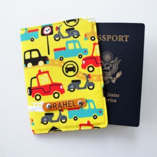 Car Print Passport Covers for Kids