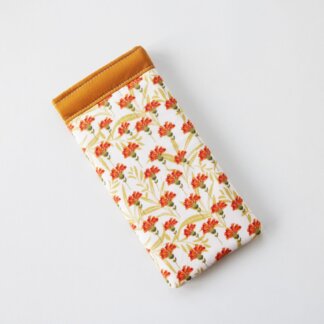 Floral Glass Specs Fabric Cover