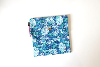 Blue Sanitary Pad Pouch for Ladies