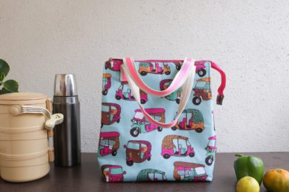 Rickshaw Print Lunch Bag