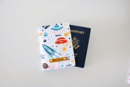 Passport Holder Spaceship, Spacecraft Print