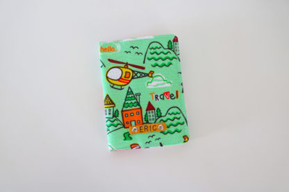 Pastel Green Passport Cover World Travel Gift