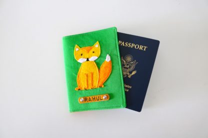 Personalize Kids Passport Cover Birthday Quirky Gift