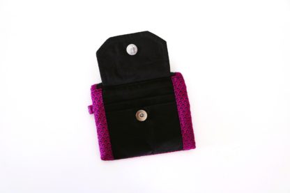 Pink Khan Fabric Wallet