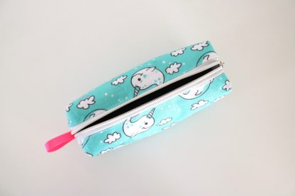 Whale Unicorn Pencil Pouch