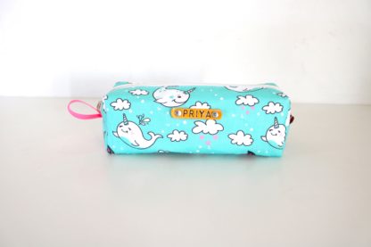 Whale Unicorn Pencil Pouch