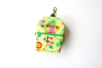 Jungle Theme Tiny Mini Small Backpack