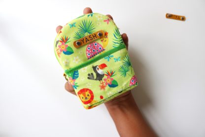 Jungle Theme Tiny Mini Small Backpack