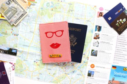 Mrs. Personalized couple Passport Cover
