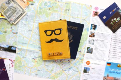 Mr. Personalized couple Passport Cover