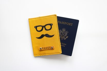 Mr. Personalized couple Passport Cover