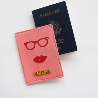 Mrs. Personalized couple Passport Cover
