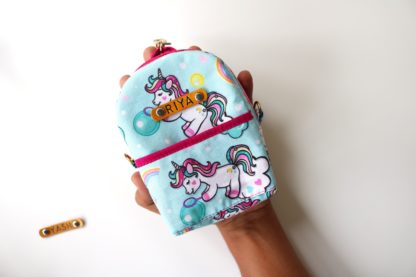 Unicorn Small Mini Backpack for Wire Accessories