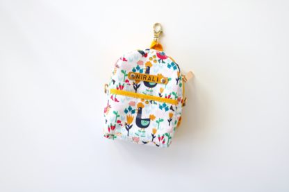 kuk ku doo ku Rooster Print Mini Backpack