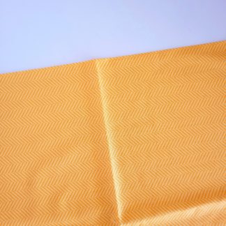 Yellow Small Chevron Fabric Print