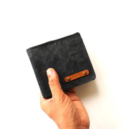 Men's Wallet Purse Toned Black