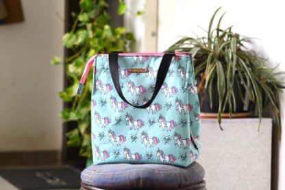 Unicorn Print Lunch Bag for her