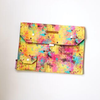 Abstract Colorful File Folder
