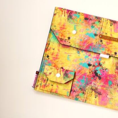 Abstract Colorful File Folder