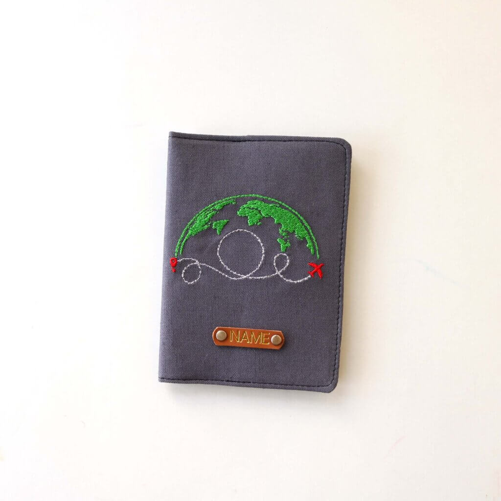 Passport Cover Travel around the World - SparkleKavi.Com