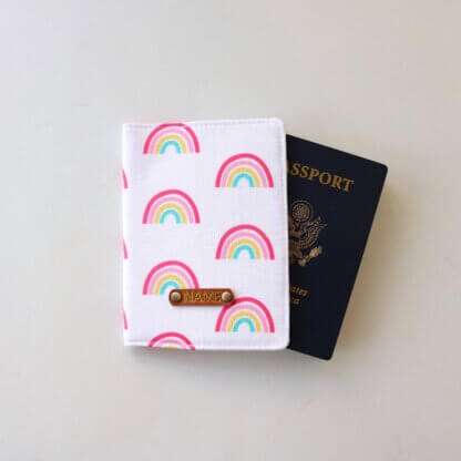Rainbow Passport Holder