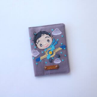 Boy Pilot Personalized Passport Cover