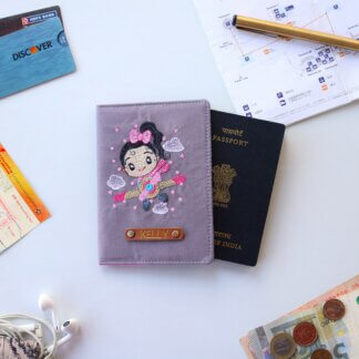 Girl Pilot Personalized Passport Cover