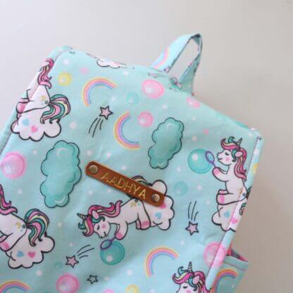 Personalized Unicorn Toddler Backpacks Girls