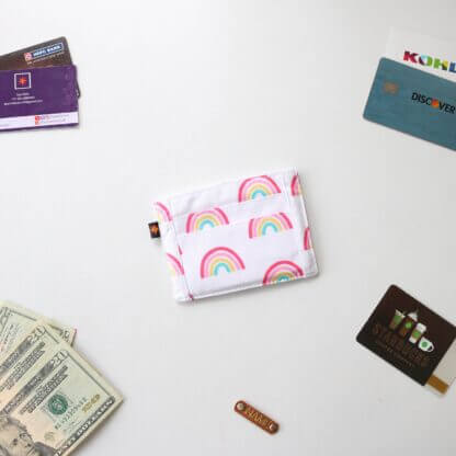 Rainbow Card Holder Wallet