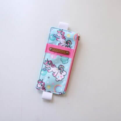 Unicorn Print Pen Sleeve for Girls