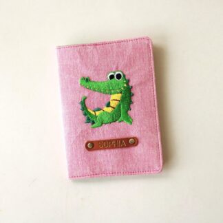 Alligator Passport Cover for children