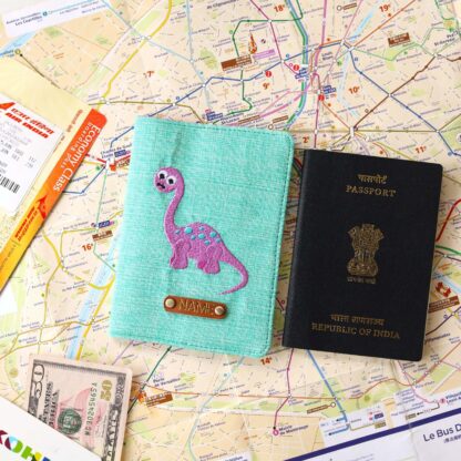 Dinosaur Passport Cover for Girls