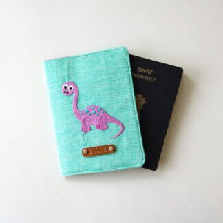 Dinosaur Passport Cover for Girls