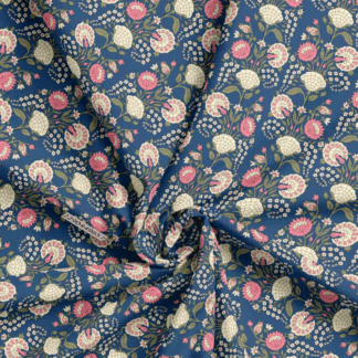 SKF15446 - Floral Pichwai Print on Blue