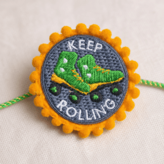 Keep Rolling Roller Skate Rakhi | Skating Pro Bro
